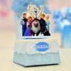 Decoração para aniversário da Frozen em PDF e Studio. Arquivo de corte, topper e festas.