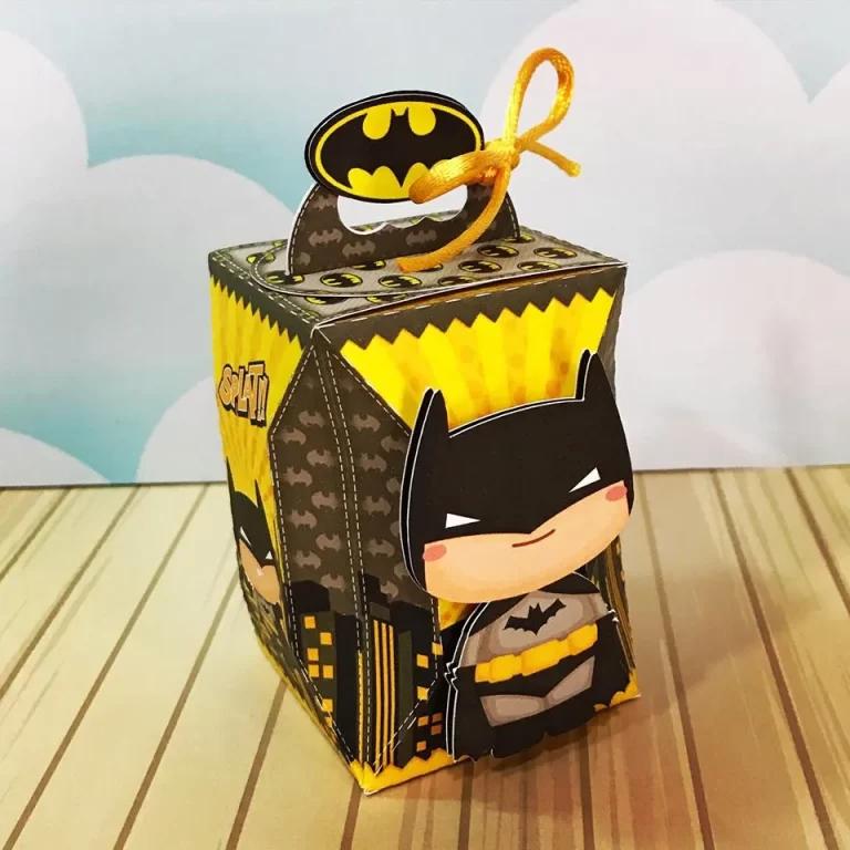 Aniversario do Batman Simples Studio Png e Pdf 4