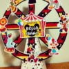 Arquivo de corte Studio Circo do Mickey para scrap festa. Decoração de aniversário, topper e topo de bolo em camadas.