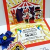 Topo de bolo temático Circo do Mickey. Arquivo de corte para Silhouette Studio ideal para topper e decoração de festas.