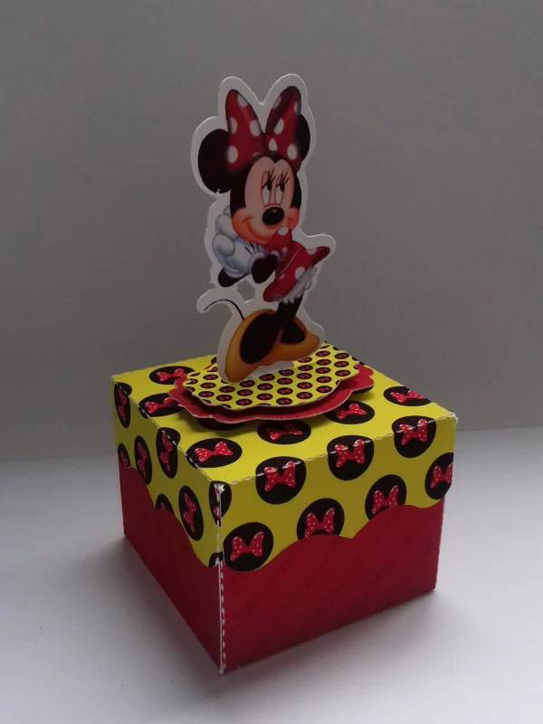 Kit digital Minnie Vermelha para Silhouette Studio. Decoração de aniversário e topper de festas.