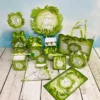 Decoração de Aniversário no Tema Flores 30 Anos. Arquivo de Corte Studio e PDF com moldes detalhados. Ideal para topo de bolo e topper sofisticados para festas.
