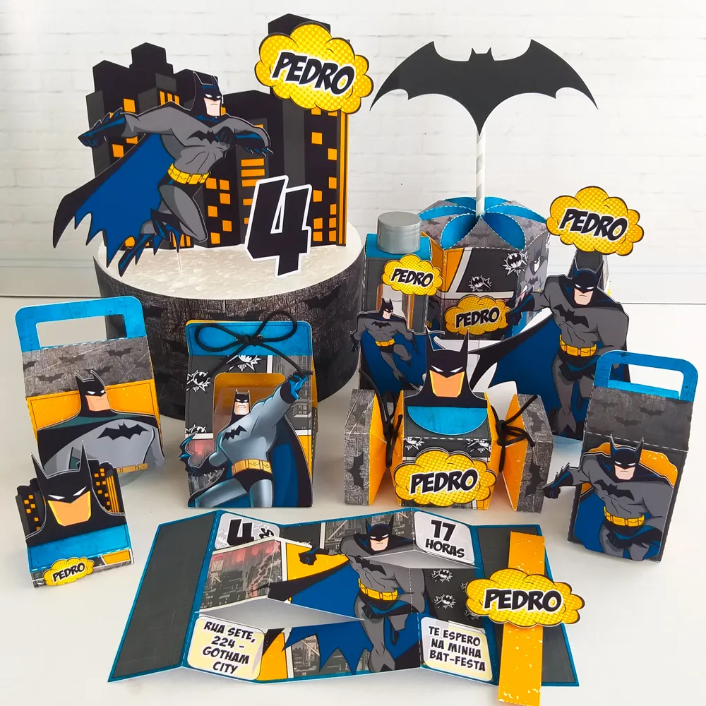 Arquivo de Corte Batman Studio e Pdf 1