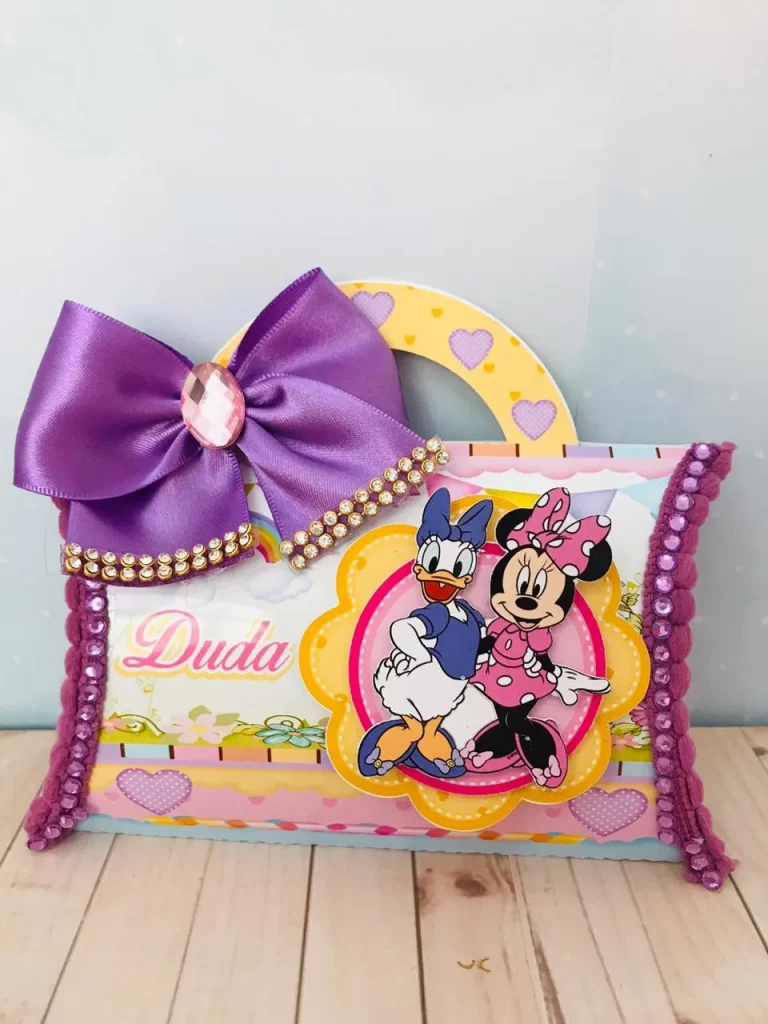 Kit Minnie e Margarida com arquivo de corte Studio. Decoração de aniversário, topper e itens de festa.
