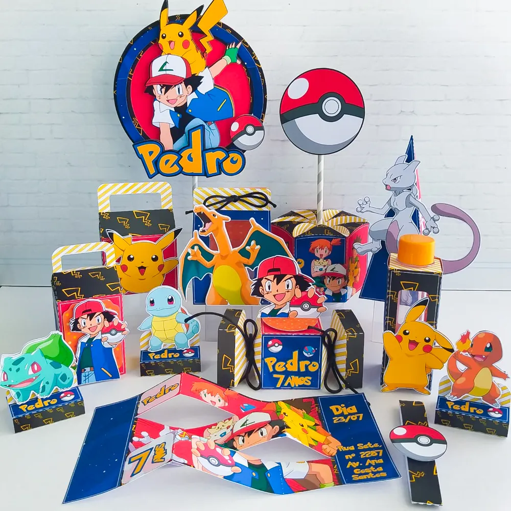 Arquivo de Corte Pokemon Studio e Pdf 1