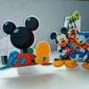 Decoração para festa Turma do Mickey. Arquivos PDF para impressão e arquivo de corte Studio. Inclui moldes de topper.