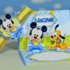 Kit decoração Mickey e Pato Donald em Studio e PDF. Ideal para temas de festas de aniversário. Inclui moldes de topper.