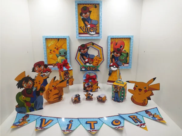 Decoracao Painel Pokemon Studio Png e Pdf 1