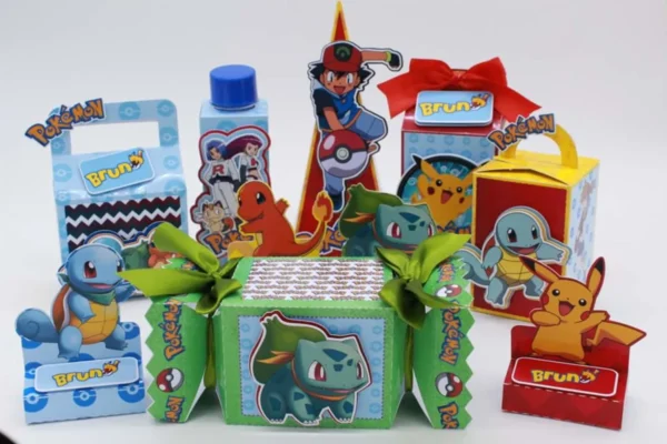 Enfeite Festa Pokemon Studio Png e Pdf 1