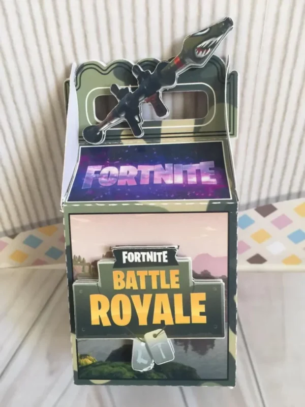 Enfeite de Aniversario Fortnite Studio e Pdf 3