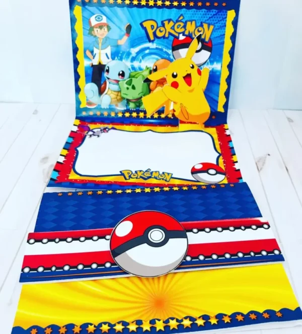 Enfeites de Festa Pokemon Studio e Pdf 2