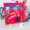 Moldes de decoração aniversário Sonic. Arquivo de corte Studio e PDF para topper.