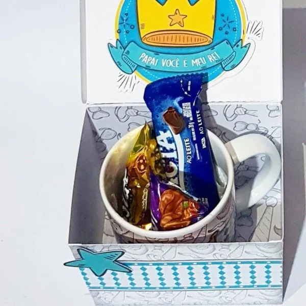 Decoração para festa Dia dos Pais para imprimir e cortar. Arquivo de corte Studio e PDF.