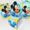 Topo de bolo e topper da Turma do Mickey Baby. Arquivos Studio e PDF para decoração de festas de aniversário.