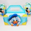Decoração para festa Turma do Mickey Baby. Arquivos PDF para impressão e arquivo de corte Studio. Inclui moldes de topper.