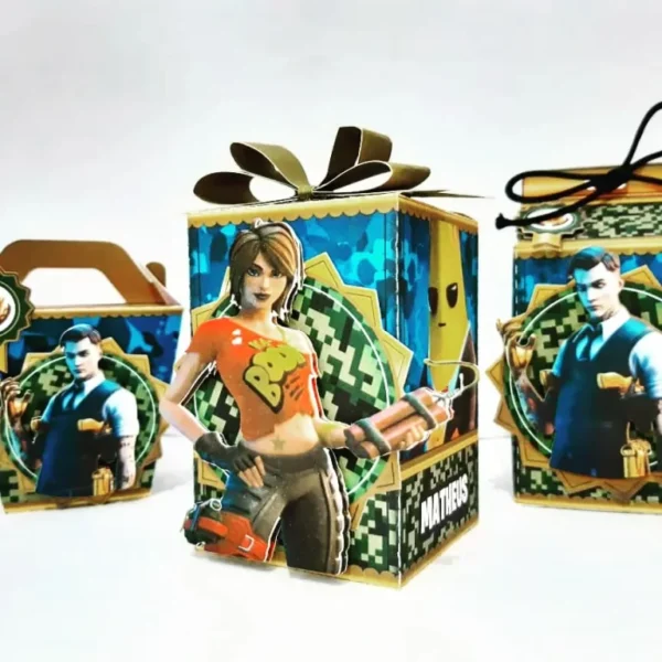 Mesa Decorada Fortnite Studio e Pdf 4
