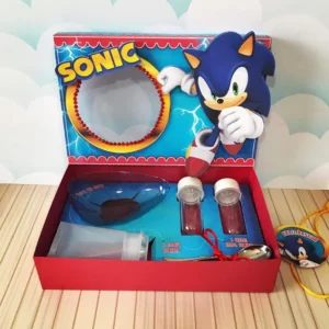 Decoração de Páscoa Sonic para imprimir e cortar. Arquivo de corte Studio e PDF.