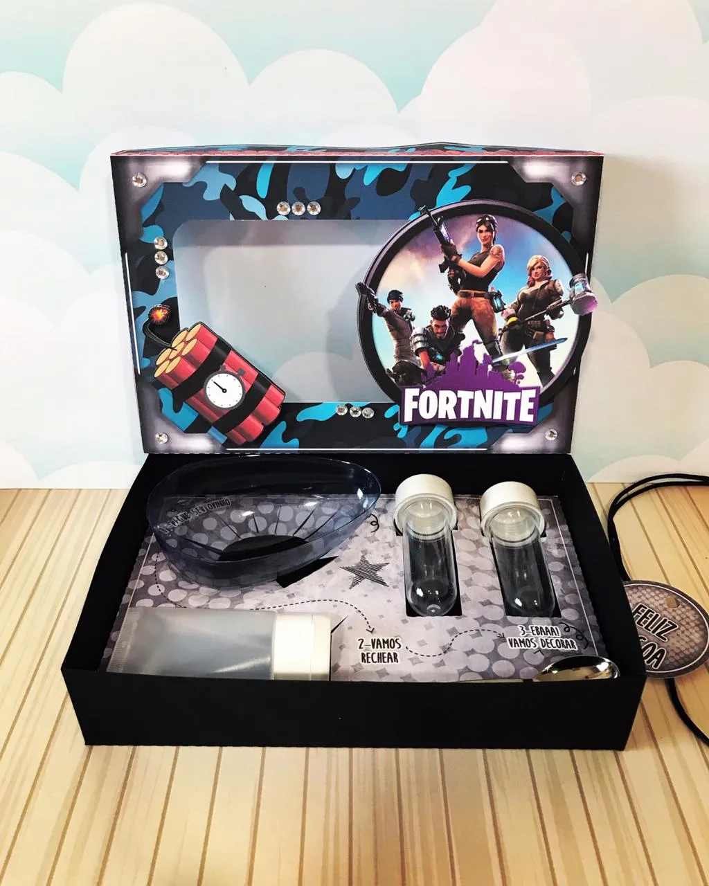 Pascoa Tema Fortnite Studio Png e Pdf 1