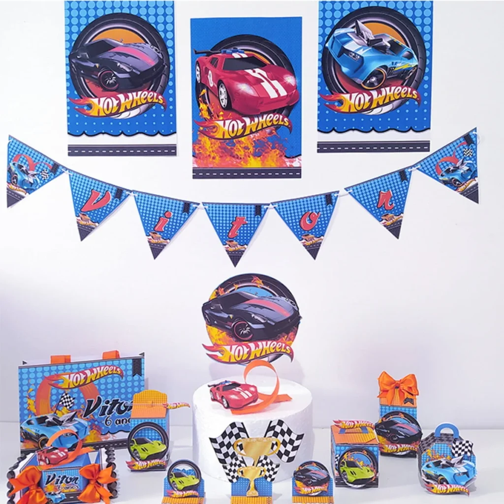 Tema Hot Wheels arquivo de corte.