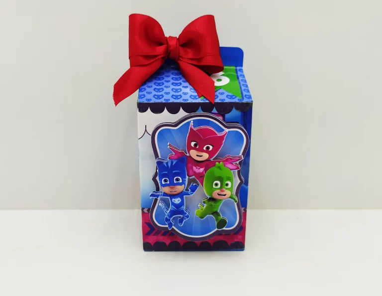Kit profissional de decoração aniversário Pj Masks. Topper, temas, festas e arquivo de corte.
