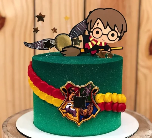 Aniversário topper de bolo tema harry potter studio. Decoração, temas, festas e topper.
