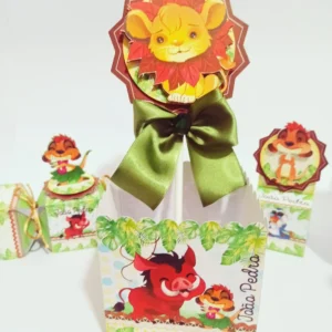 Arquivo de corte Rei Leão Cute em Studio e PDF. Topper, decoração, temas e festas.