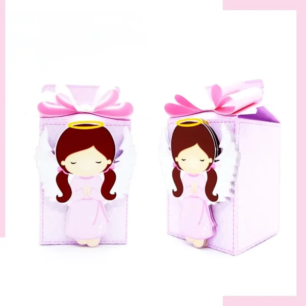 Decoração batizado rosa para imprimir e cortar. Topper, temas, festas e arquivo de corte.