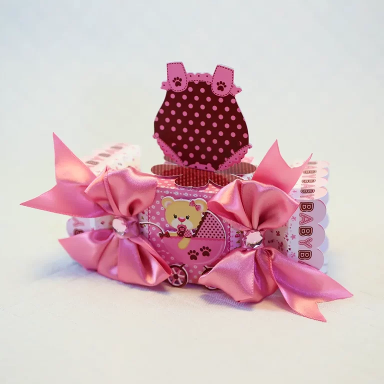 Kit decoração chá de bebe rosa agilidade Silhouette Studio. Topper, temas, festas e arquivo de corte.