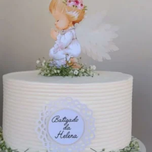 Arquivo de corte topo de bolo batismo evangélico em Studio. Topper, decoração, temas e festas.