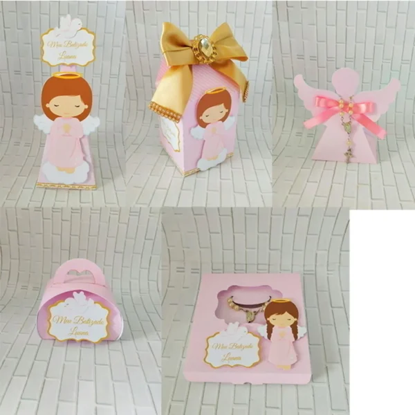 Decoração batizado menina para imprimir e recortar. Topper, temas, festas e arquivo de corte.