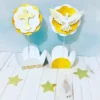 Decoração batizado menino personalizada Silhouette Studio. Topper, temas, festas e arquivo de corte.