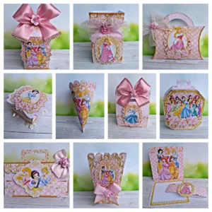 Arquivo de corte para centro de mesa Princesas Disney. Topper, decoração, temas e festas.