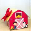 Decoração luxo fazendinha camadas 3D. Topper, temas, festas.
