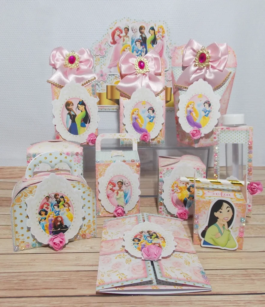Kit decoração princesas disney.