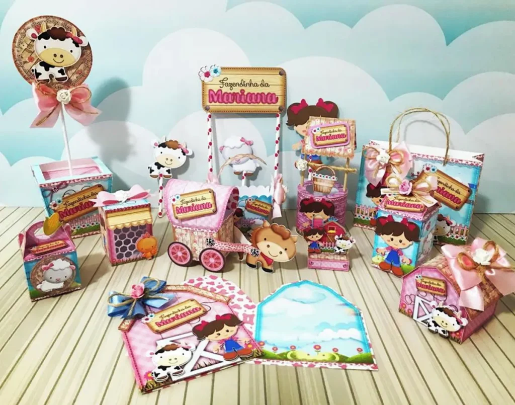 Decoração Lúdica Fazendinha.