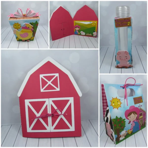 Download de arquivo de corte fazendinha menina. Topper, decoração, festas.