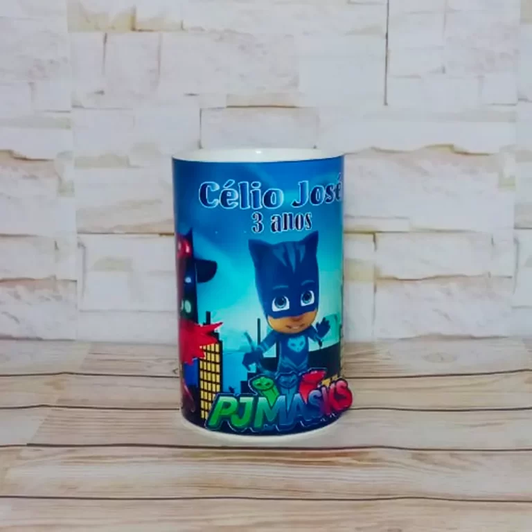 Moldes de decoração lembrancinhas Pj Masks para casa. Topper, temas e festas.