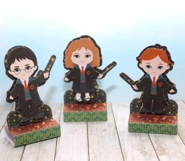 Kit profissional de decoração Harry Potter. Topper, temas, festas e topper.