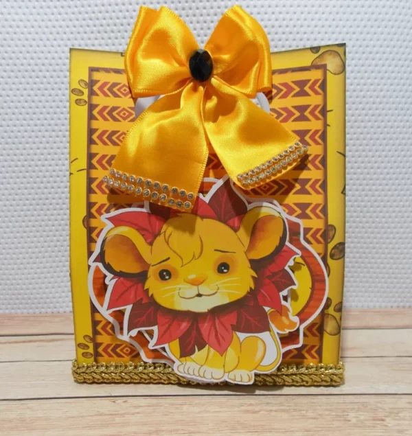 Download de arquivo de corte leãozinho. Topper, decoração, temas e festas.