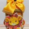Arquivo de corte leãozinho baby em Studio e PDF. Decoração, topper, temas e festas.