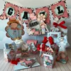 Kit topper de bolo fazendinha studio pdf. Decoração, temas, festas.