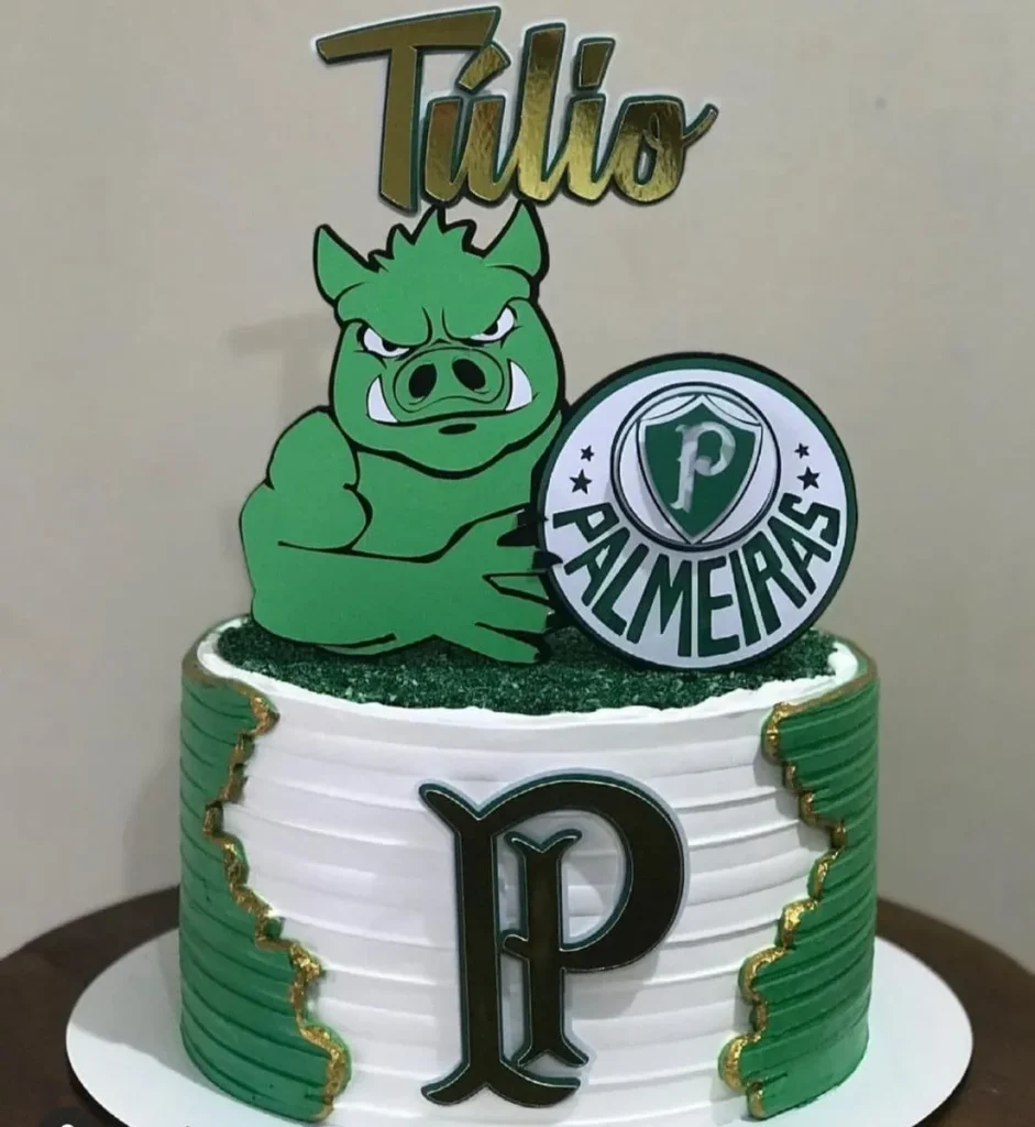 Palmeiras topo de bolo luxo.