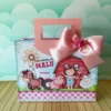 Kit digital decoração fazendinha menina rosa. Topper, temas, festas.