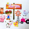 Decoração fazendinha para imprimir e cortar. Topper, temas, festas e topper.