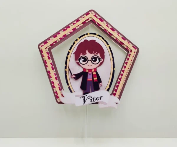 Tema de aniversário do harry potter studio, png e pdf. Topper, decoração, temas e festas.