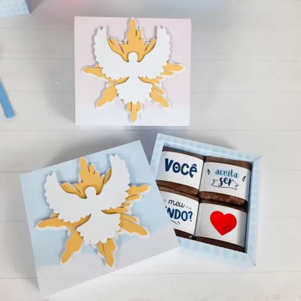 Kit decoração agradecimento padrinhos batismo. Topper, temas, festas e arquivo de corte.