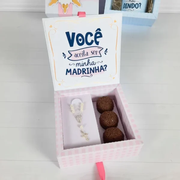 Arquivo de corte convite madrinha e padrinho batismo. Topper, decoração, temas e festas.