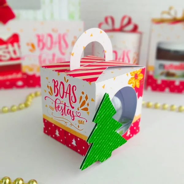 Arquivo de Natal para recortar no formato PDF e Studio ideal para topo de bolo e decoração de mesas e festas natalinas.