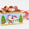 Arquivo de Natal para recortar no formato PDF e Studio ideal para topo de bolo e decoração de festas de final de ano.