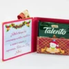 Arquivo digital tema de Natal nos formatos Studio e PDF para topo de bolo e decoração de festa natalina para imprimir e recortar.